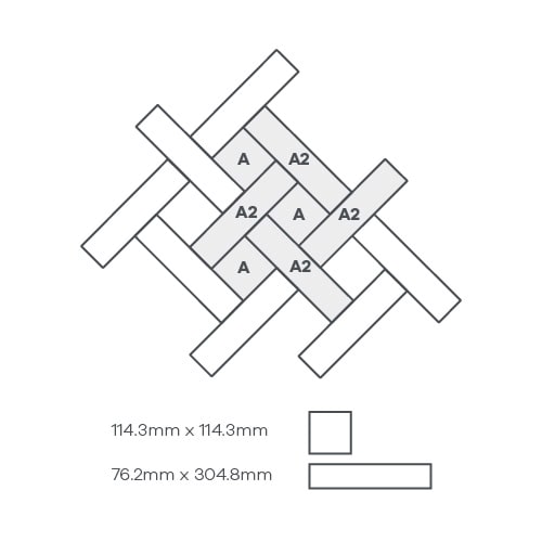 Basket Weave DC101 | An LVT Design floor for Commercial spaces